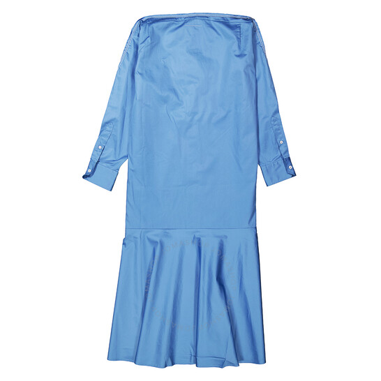 【送料&関税込】MM6 Maison Margiela Cotton Dress MM6 Maison Margiela Cotton Poplin Shirt Dress in White | WE
