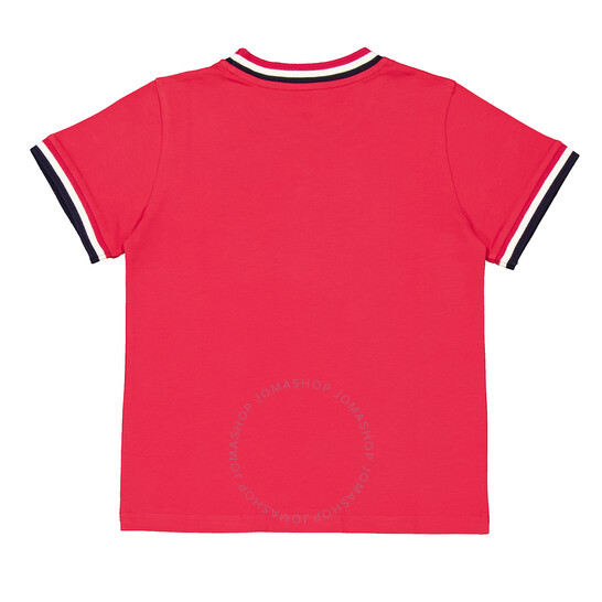 【MONCLER】PATCH LOGO COTTON T-SHIRT Tシャツ ロゴパッチ Moncler logo-patch short-sleeve T-shirt | White | FARFETCH