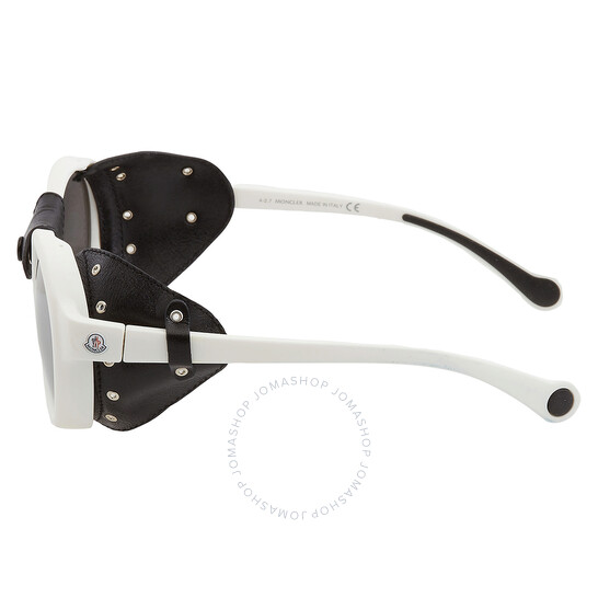 Moncler Grey Round Unisex Sunglasses ML0046 21C 52
