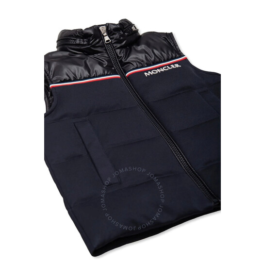 【関税&送料込】Moncler Vest Moncler Enfant vest Ghany Burgundy girls