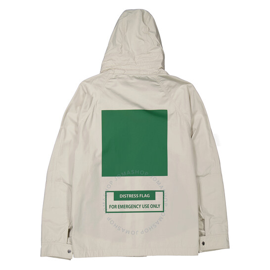 Moncler Men's Slogan Print Hancock Hooded Jacket, Brand Size