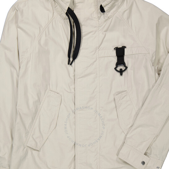 【訳あり】 Hooded Hancock Print Slogan Men's Moncler Jacket, Size Brand ジャケット・アウター
