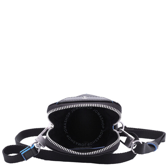 Montblanc Black Polyamide Blue Spirit Mini Envelope