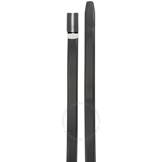 Montblanc Adult's Classic Line Belt, Black, 120 at Amazon