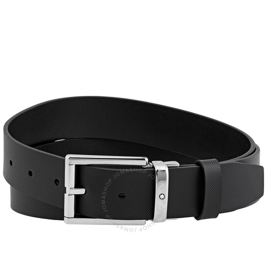 Montblanc Rectangular Shiny Palladium Coated Pin Buckle