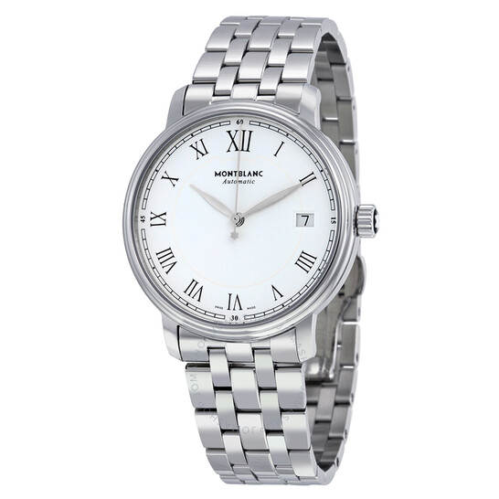 Montblanc Tradition Automatic White Dial Men's Watch 112632