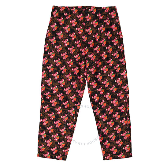 【関税＆送料込み】Moschino Pants With Animal Pattern Moschino Pants With Animal Pattern | italist