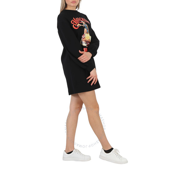 ワンピース Moschino FW24 CREPE DRESS (04075524 0555) Moschino Moschino Crepe Dress | baltini | REVERSIBLE
