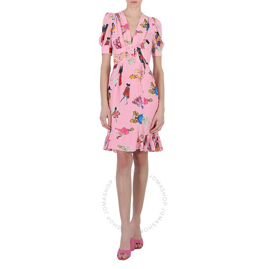 パンツ MOSCHINO COUTURE Woman Pants Pink 03060426 0224 MOSCHINO COUTURE: Pants woman - Pink | Moschino Couture