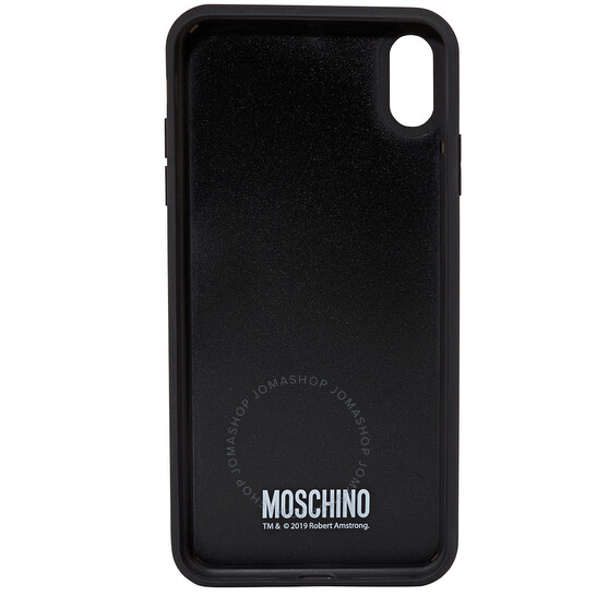 Moschino Ladies Iphone XS Max Mickey Rat Phone Case 7973