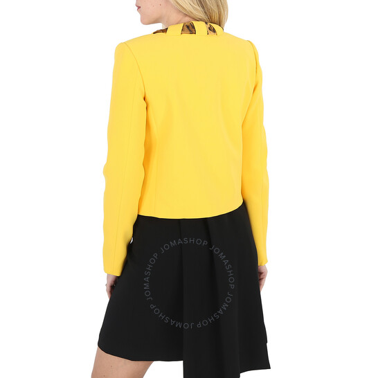 ジャケット Moschino Fuchsia stretch gabardine blazer (A05080520 0208) MOSCHINO Fuchsia Stretch Gabardine Blazer (Moschino