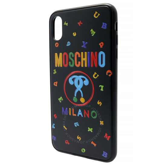 Moschino Letter Logo IPhone X Case A 7904 8301 2555