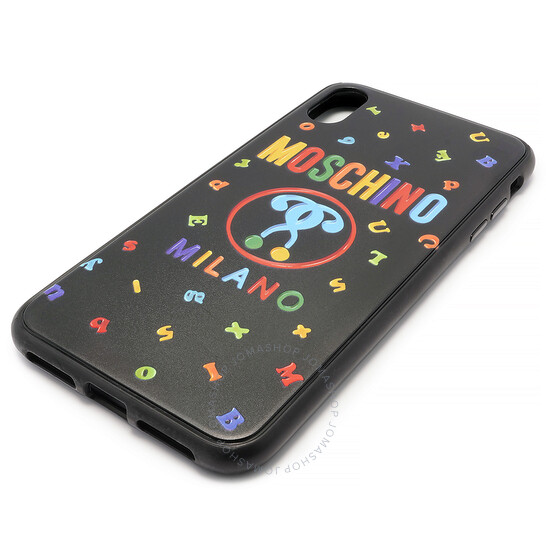 iPhoneアクセサリー Moschino iPhone X Moschino Letter Logo IPhone X Case A 7904 8301 2555