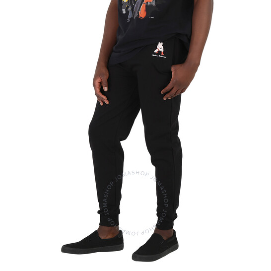 大人の上質  Men's Moschino Black Pants Track Logo Underwear Moschino 小物