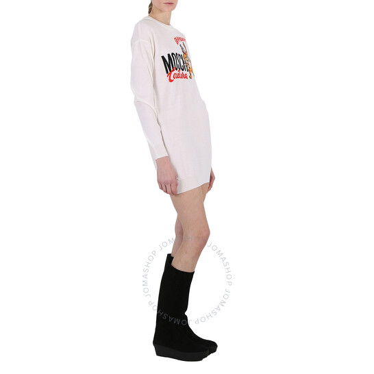 ワンピース Moschino FW25 (04578242 1087) MOSCHINO モスキーノ ニット レディース ワンピース ニット