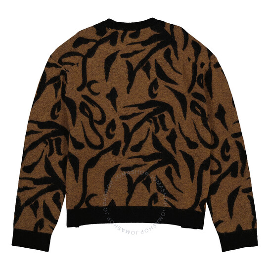 Nanushka Toine Crew Neck Abstract Print Sweater, Size Medium