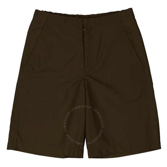 【WOOHWA】SEMI WASHED BERMUDA PT Oamc Men's Forest Wide-Leg Bermuda Vapor Shorts, Size Small