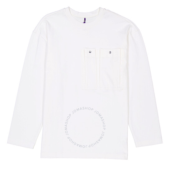 ★OAMC★ Pointer T-Shirt Off White 23E28OAJ21COT00727101 Oamc Men's Off-White Donner Organic Cotton T-Shirt, Size