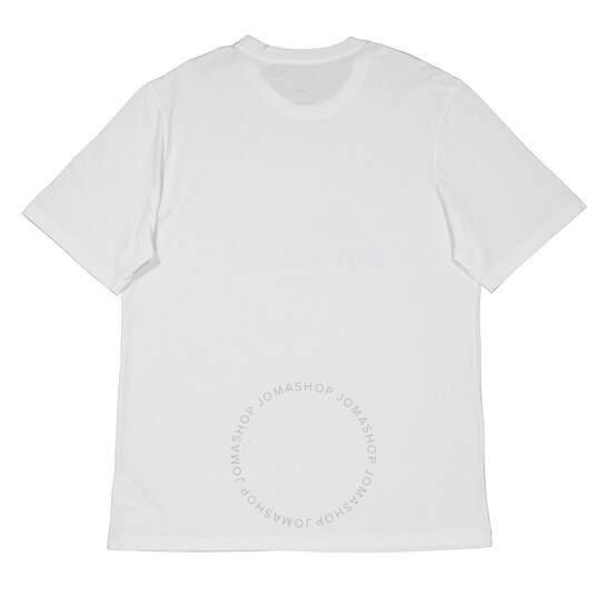 ★OAMC★ Trail Short Sleeve T-Shirt White 23E28OAJ08COT00744 Oamc Men's White Amphibian Short-Sleeved T-Shirt, Size Small