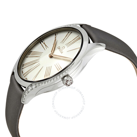 【国内即納】OMEGA DeVille Tresor 428.17.39.60.02.001 Omega De Ville Tresor Silver Dial Unisex Watch 428.17.39.60