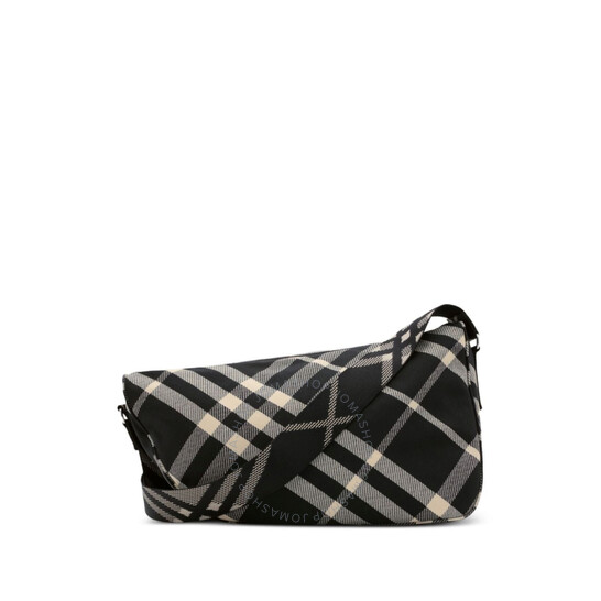 Burberry Open Box - Burberry Large Shield Checked Messenger