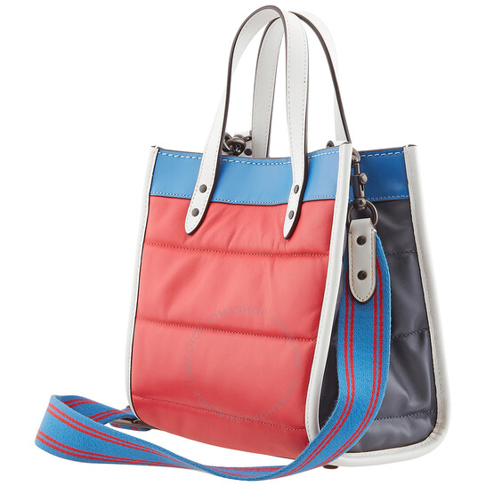 Coach ◆ C6847 Field Tote with Colorblock Quilting COACH® Outlet | Field Tote With Colorblock Quilting And