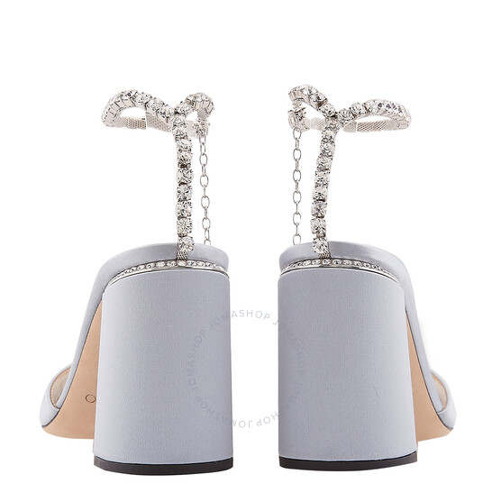 Jimmy Choo Open Box - Jimmy Choo Saeda 85 Crystal Sandals