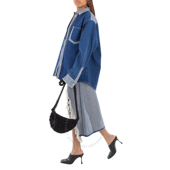 JW ANDERSON|CROSSBAGS (POPCORN SLING BAG (AC0343-FA0305 JW Anderson Open Box - JW Anderson Black Popcorn Sling Bag
