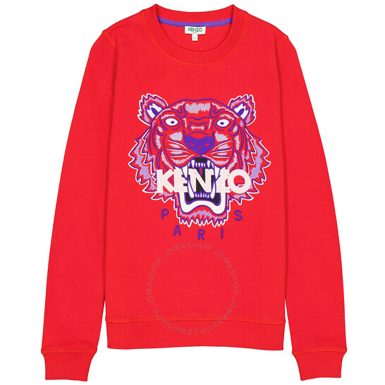 KENZO｜PEDORAS (FE5 8AC104 F31 99) Kenzo Kids Tiger-appliqué patent-finish Sandals | Blue