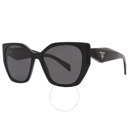 Prada Open Box - Prada Grey Butterfly Ladies Sunglasses PR