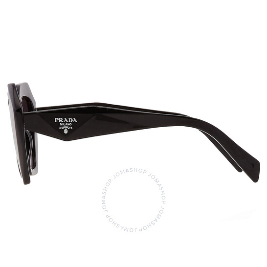 Prada Open Box - Prada Grey Gradient Geometric Ladies