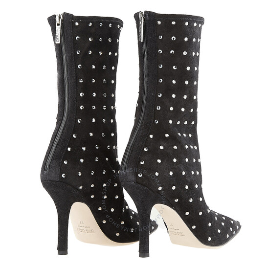 【関税込み】Paris Texas ピンク Holly Mama ブーツ Paris Texas Ladies Black Diamond Holly Mama Ankle Boots