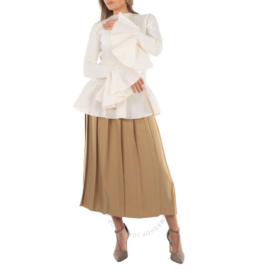 [Ralph Lauren]★Beaded Mesh Midi Skirt★Lemon Daffodil Ralph Lauren Beaded Mesh Midi Skirt Lemon Daffodil