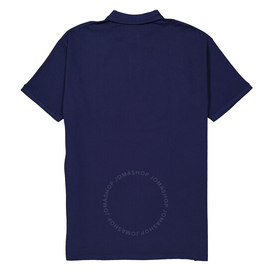 Polo Ralph Lauren Navy 20/1 Big Fit Logo Mesh Polo Shirt