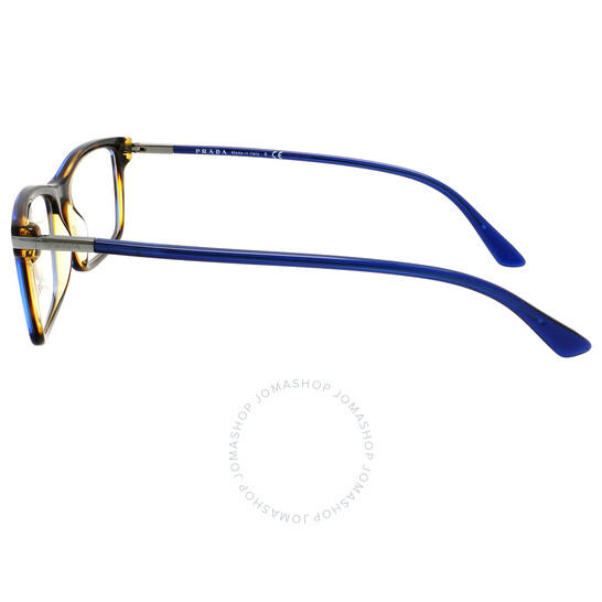Prada Clear Demo Rectangular Men's Eyeglasses PR 03YV ZXH1O1