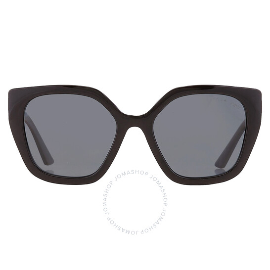 PRADA キャットアイフレムサンクラス PR24XS 1AB5Z1 Prada Grey Butterfly Ladies Sunglasses PR 24XS 1AB5Z1 52