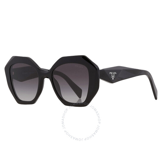 Prada Grey Gradient Geometric Ladies Sunglasses PR 16WS