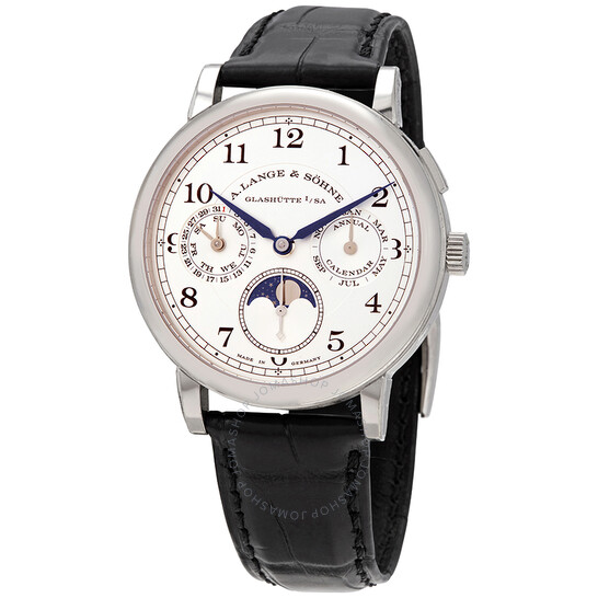 A Lange Sohne Pre owned A Lange Sohne 1815 Annual Calendar Silver