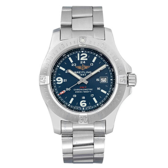 Breitling Pre-owned Breitling Colt Quartz Chronometer Blue