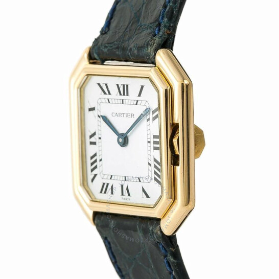 五十 Cartier Pre-owned Cartier Paris Sextavado White Dial Ladies