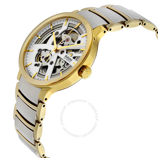 Rado Centrix Automatic Silver Skeleton Dial Men's Watch