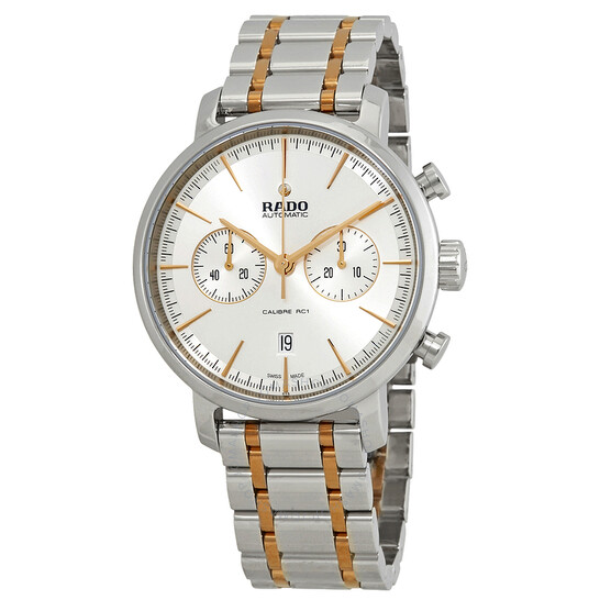 2.Bettytd Rihaniさん専用 Rado DiaMaster Chronograph Automatic Silver Dial Two-tone