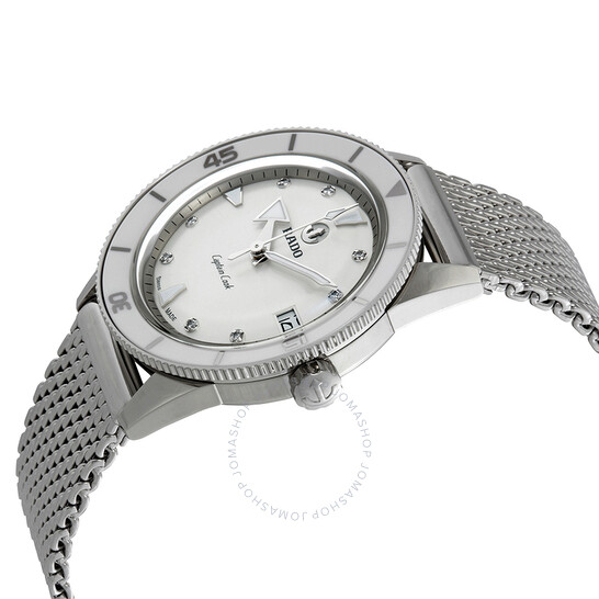 【特別価格】RADO Captain Cook Automatic Diamonds R32500703 RADO Captain Cook Automatic Diamonds White Mother of Pearl