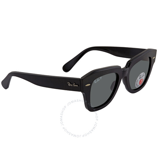 小物 Ray-Ban STATE STREET RB2186 901/58 49 Ray-Ban RB2186 State Street M (49 - 20) with Green lenses