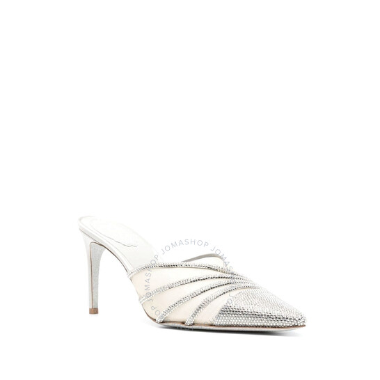 パンプス Rene Caovilla Rhinestone-Embellished Slingback Shoes Lot - Rene Caovilla Rhinestone embellished sling back pumps