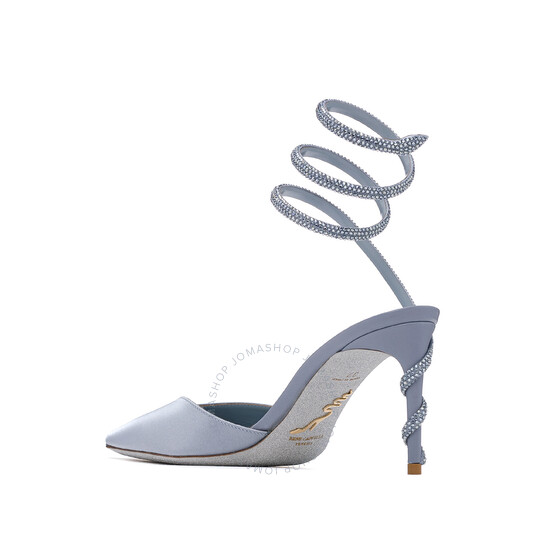 Rene Caovilla 105MM Juniper Metallic Sandals | Saks Fifth Avenue