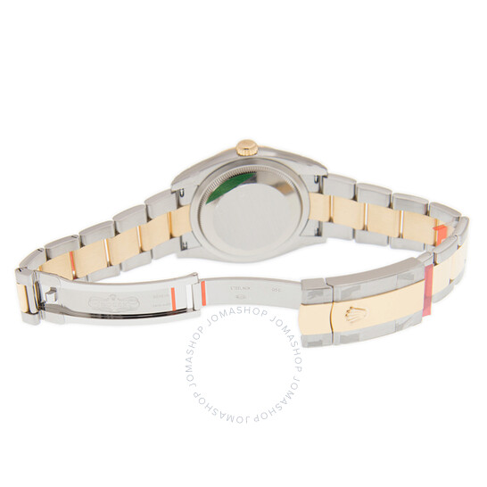Rolex Datejust 36 Champagne Diamond Dial Men's Steel and 18k