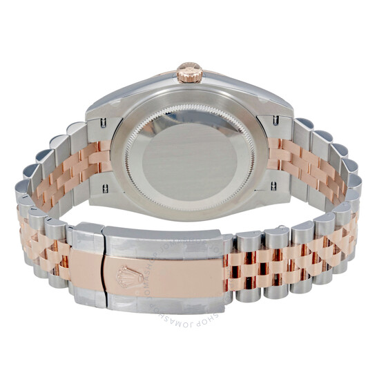 Rolex Datejust Sundust Diamond Dial Steel and 18 Everose
