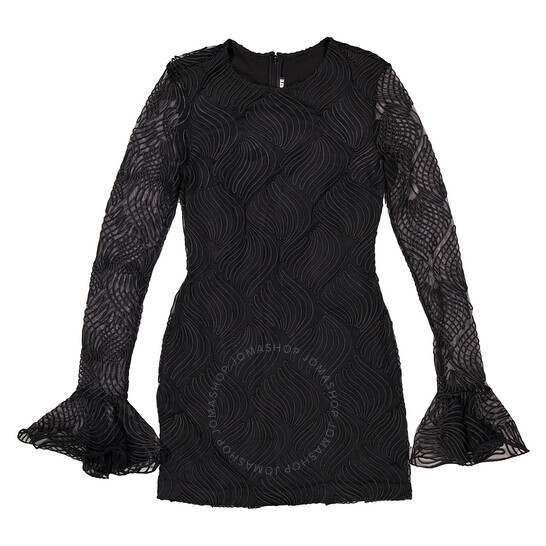 ワンピース ROTATE Woman Dress Black 113901000 1000 rotate_pf25_111124_114332100_b