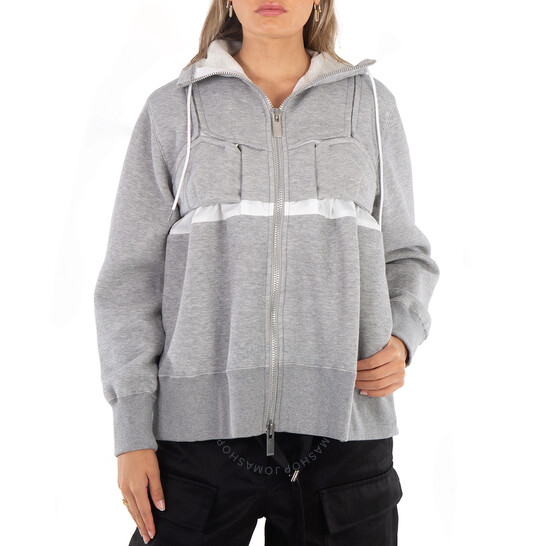 スウェット・トレーナー sacai Zip-up sweatshirts Sacai Hoodies for Women | Online Sale up to 58% off | Lyst